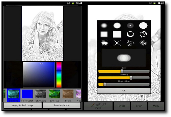 Tutorial personalizar fotos en Android con Photo Art - Color Effects