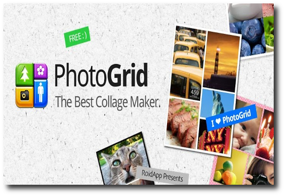 presentación crear collages desde Android con Photo Grid-Collage Maker