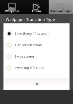 crear wallpapers con  fotos en Android 